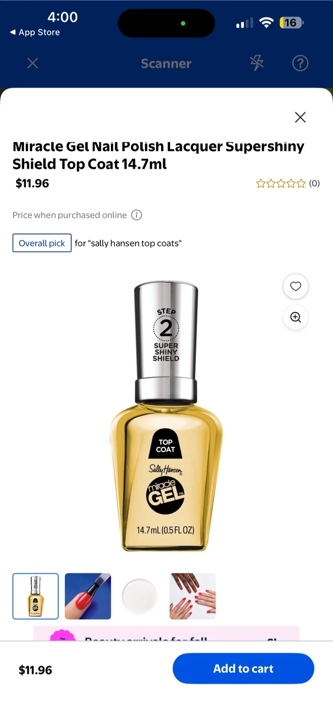 Sally Hansen Miracle Gel Top Coat Collection - photo 2