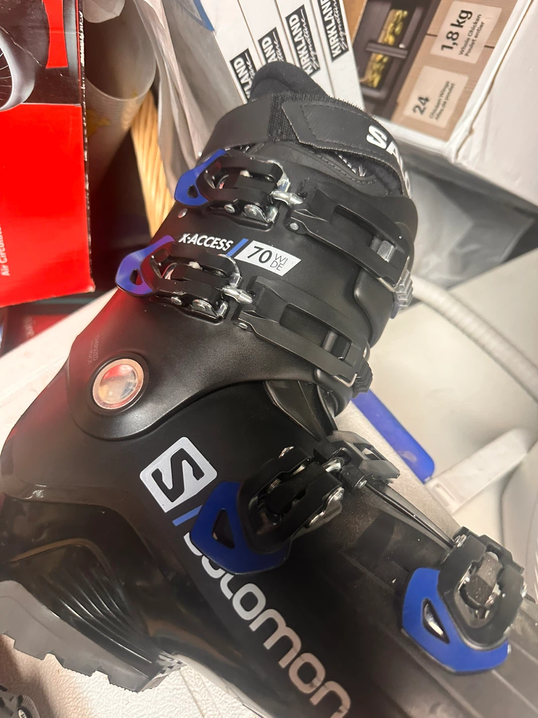 Salomon X Access 70 Wide Ski Boots + Snowboard Gear Bundle - photo 3