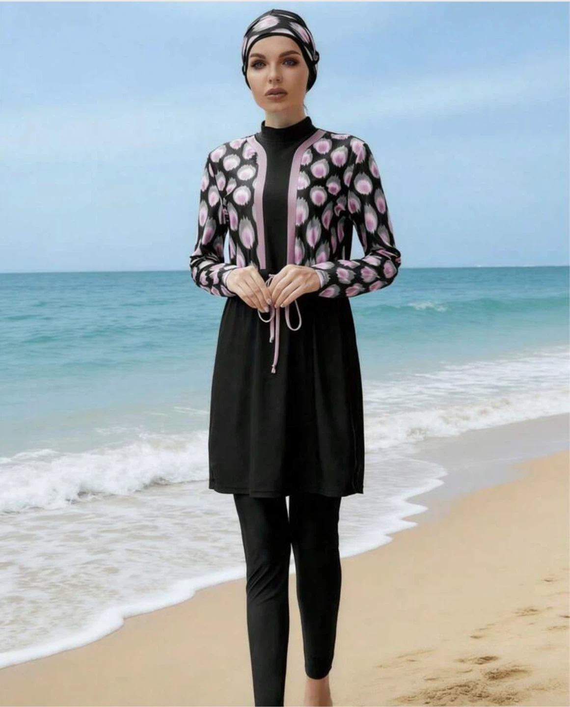 Women's Modest Swimsuit Set - photo 3