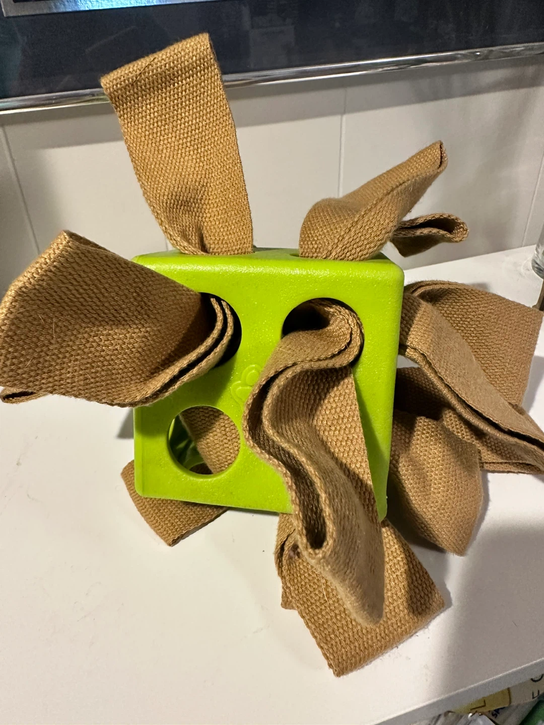Dog enrichment snuffle puzzle cube - photo 2