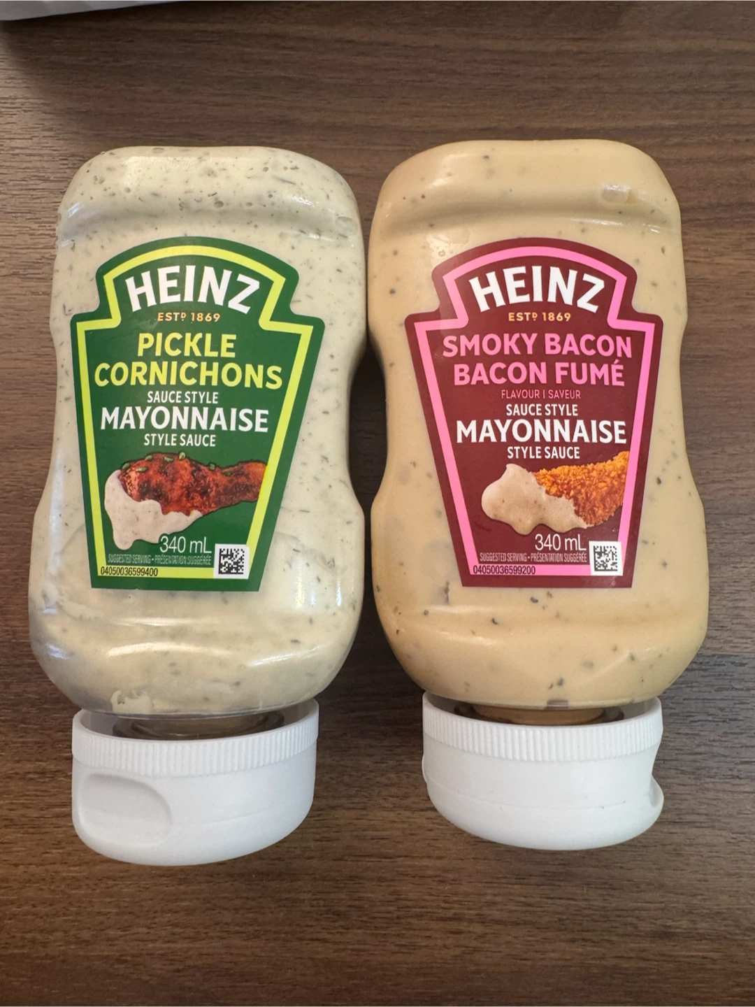Two Heinz Mayonnaise Style Sauces
