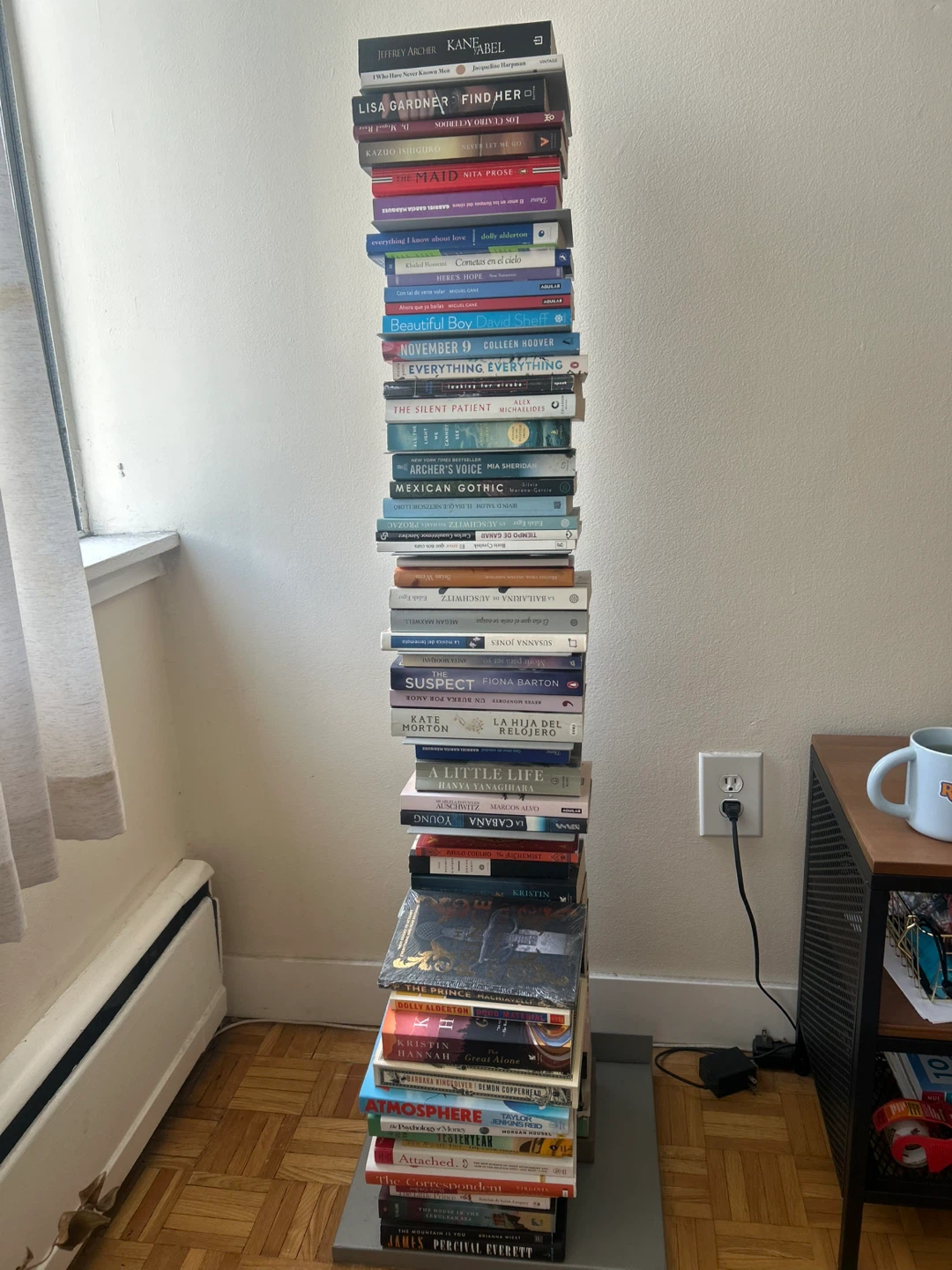 Modern Vertical Metal Bookshelf - photo 3