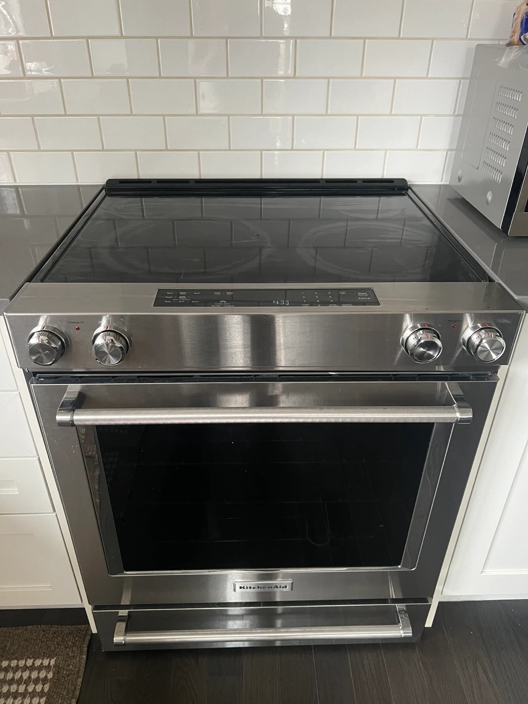 KitchenAid Stainless Steel Electric Slide-In Range