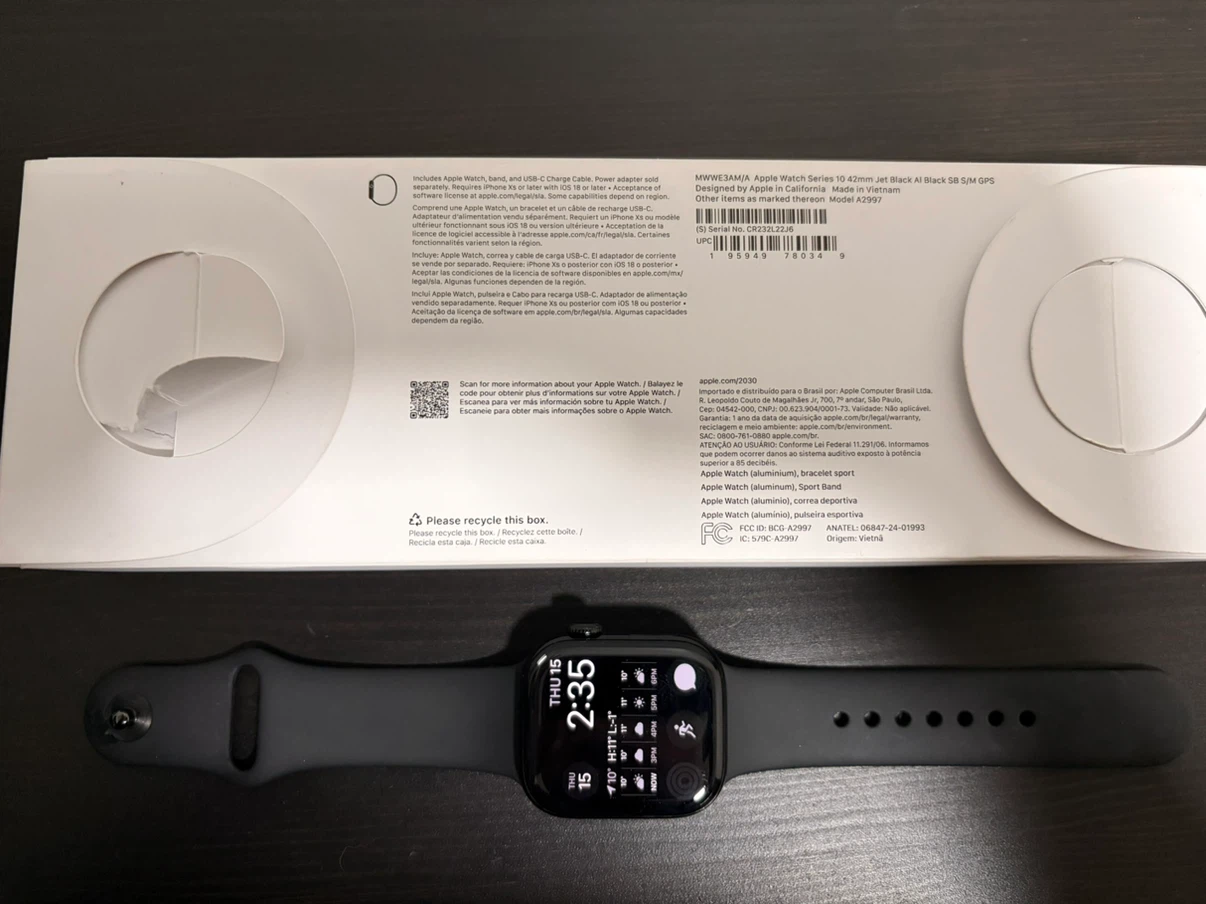 Apple Watch Series 10 42mm Jet Black - photo 5