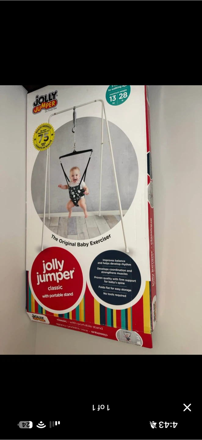 Jolly Jumper Classic with Portable Stand