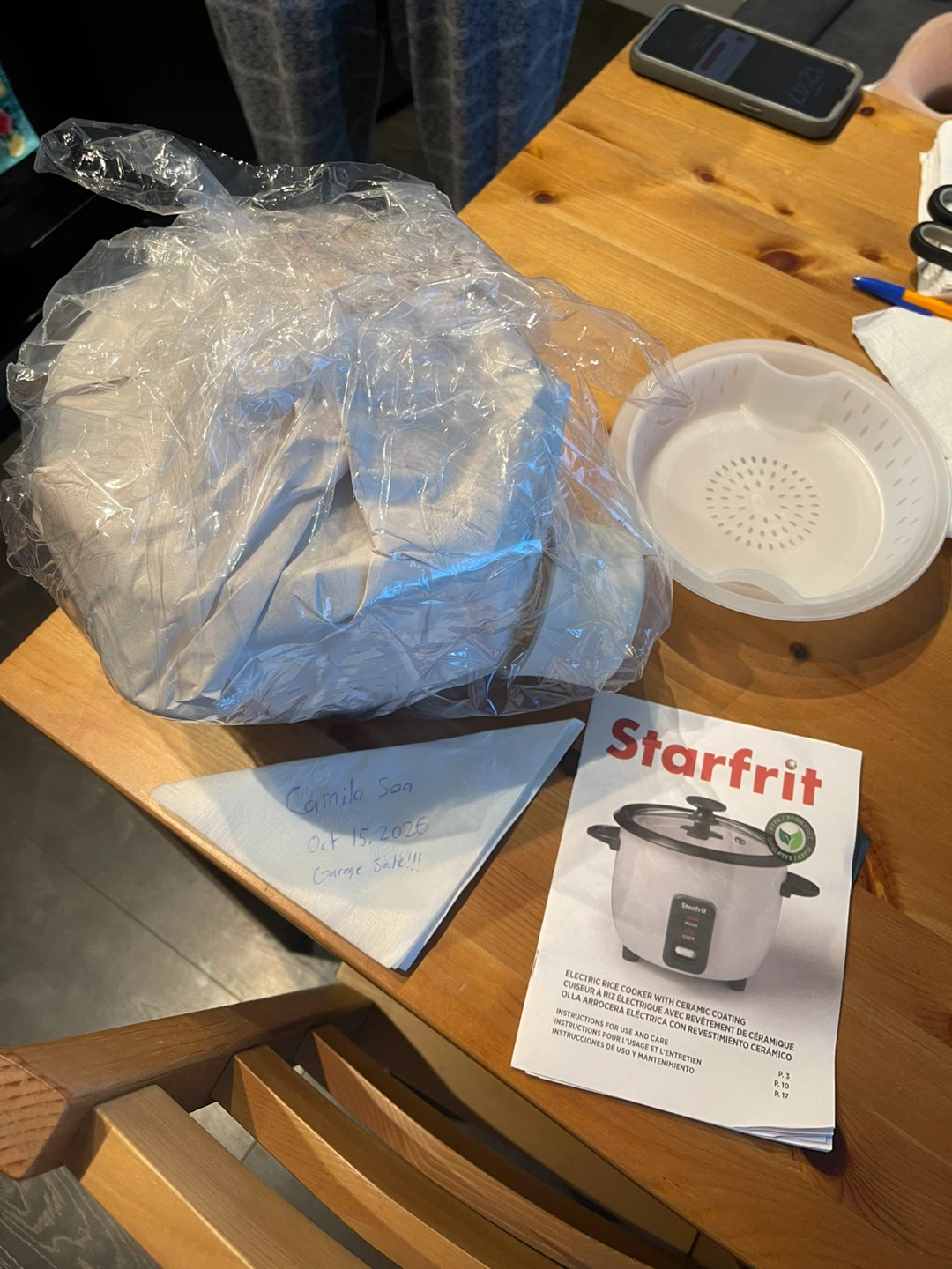 Starfrit Electric Rice Cooker