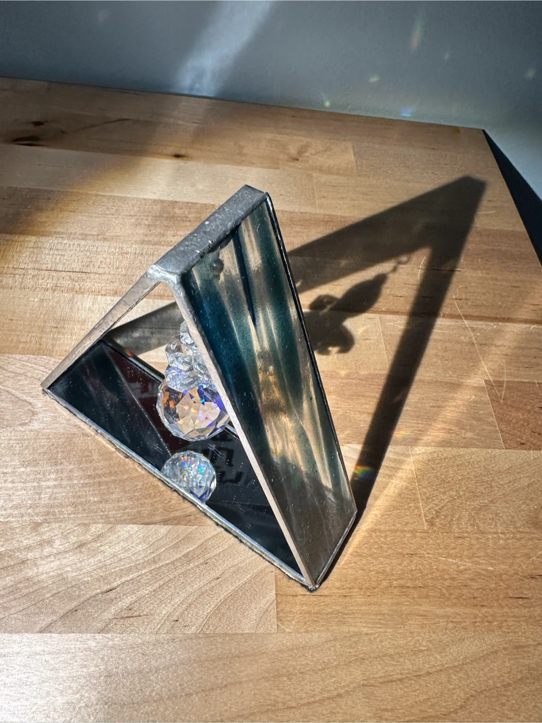 Stained Glass Prism Suncatcher - photo 3