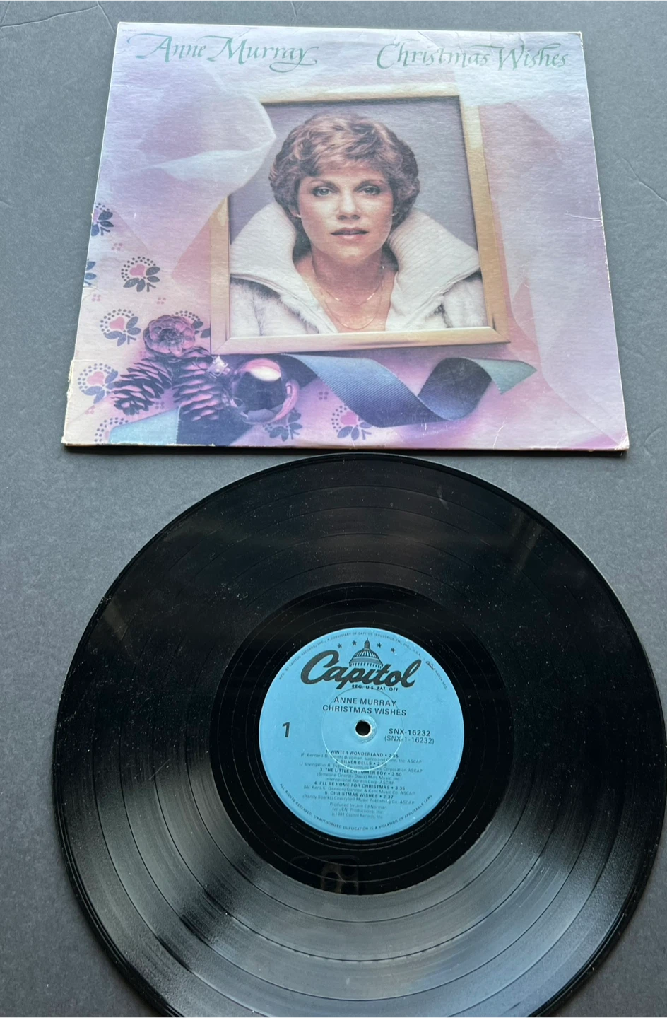 Anne Murray Christmas Wishes Vinyl Record - photo 5