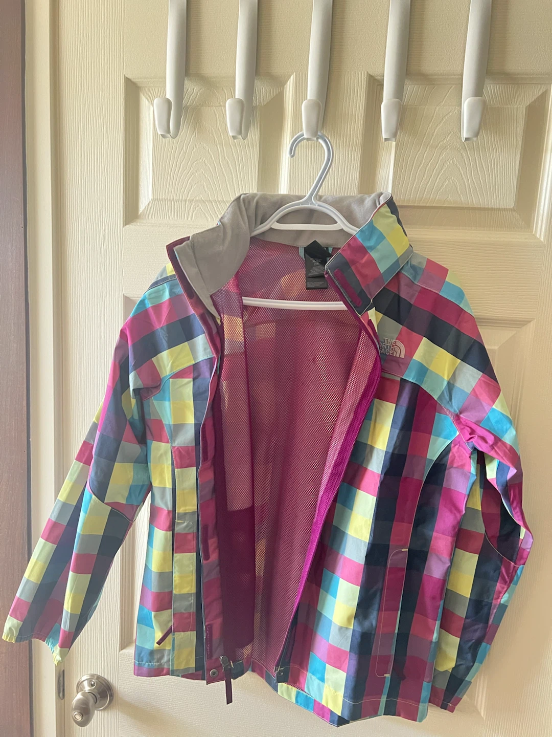The North Face Girl's Plaid Jacket - XL/TG (18)