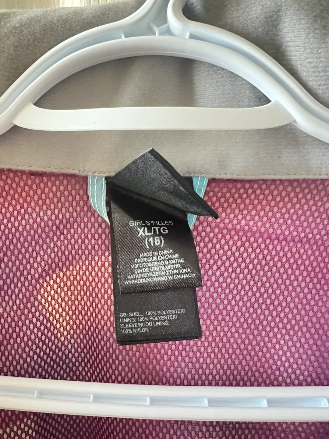 The North Face Girl's Plaid Jacket - XL/TG (18) - photo 5