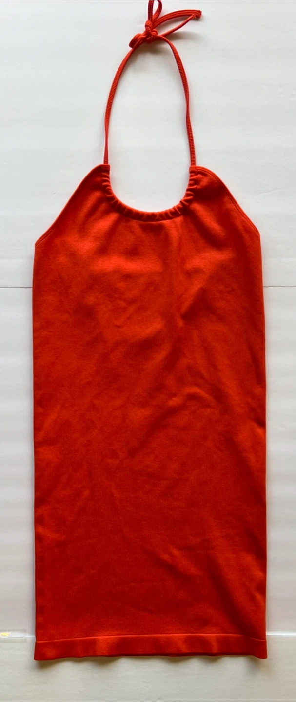Orange Halter Top - photo 3