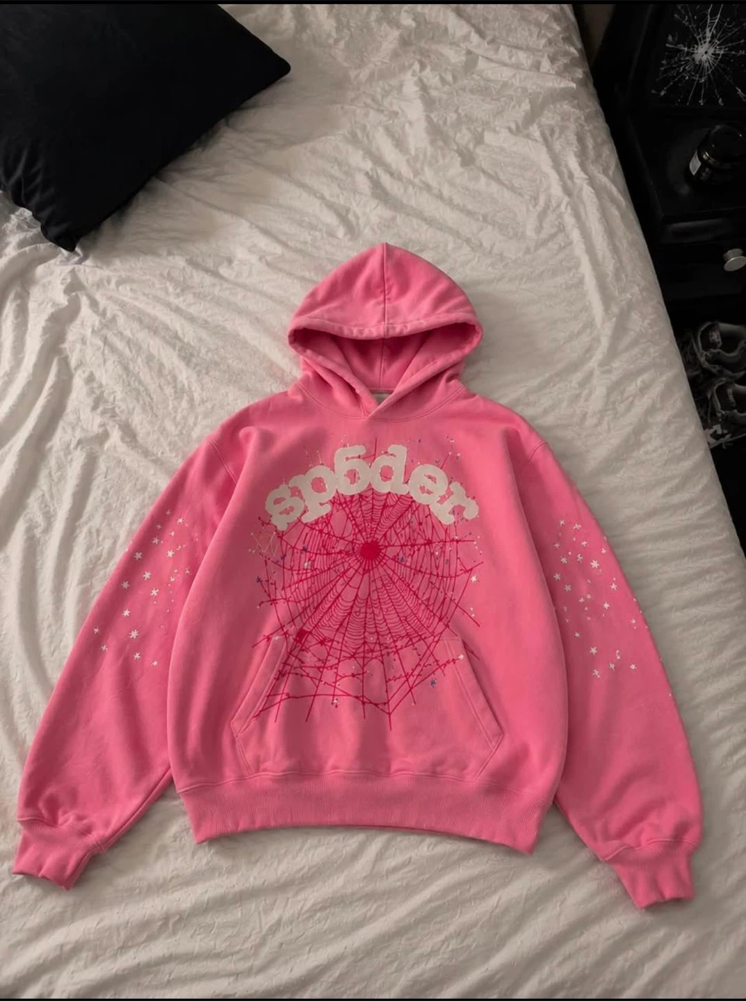 Pink Sp5der Hoodie - photo 2