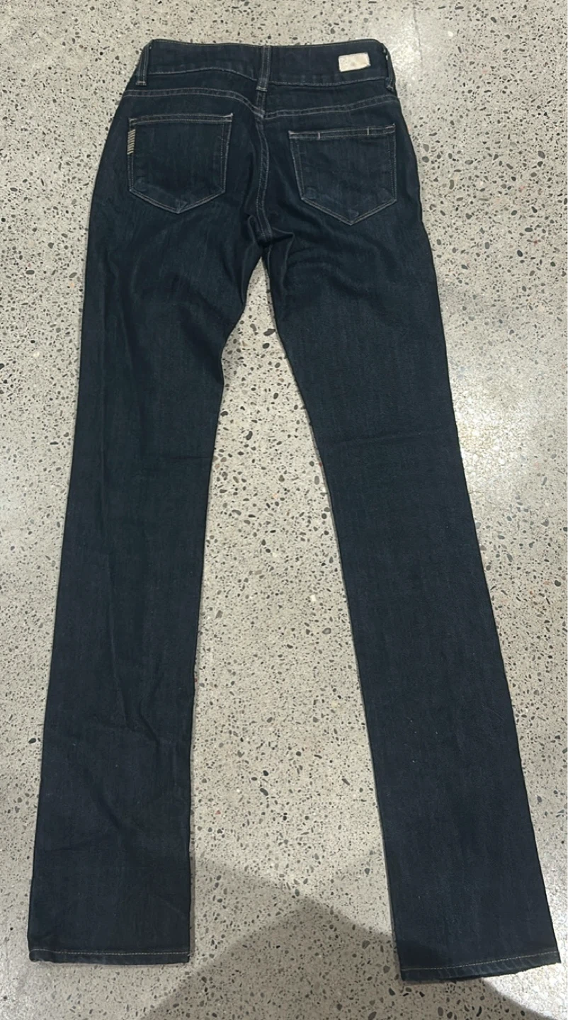 Paige Hidden Hills Dark Wash Jeans - photo 2