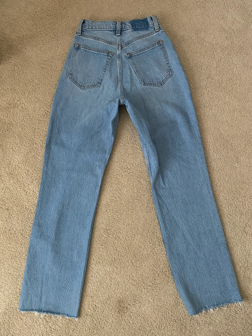 Abercrombie & Fitch 90s Straight Ultra High Rise Jeans