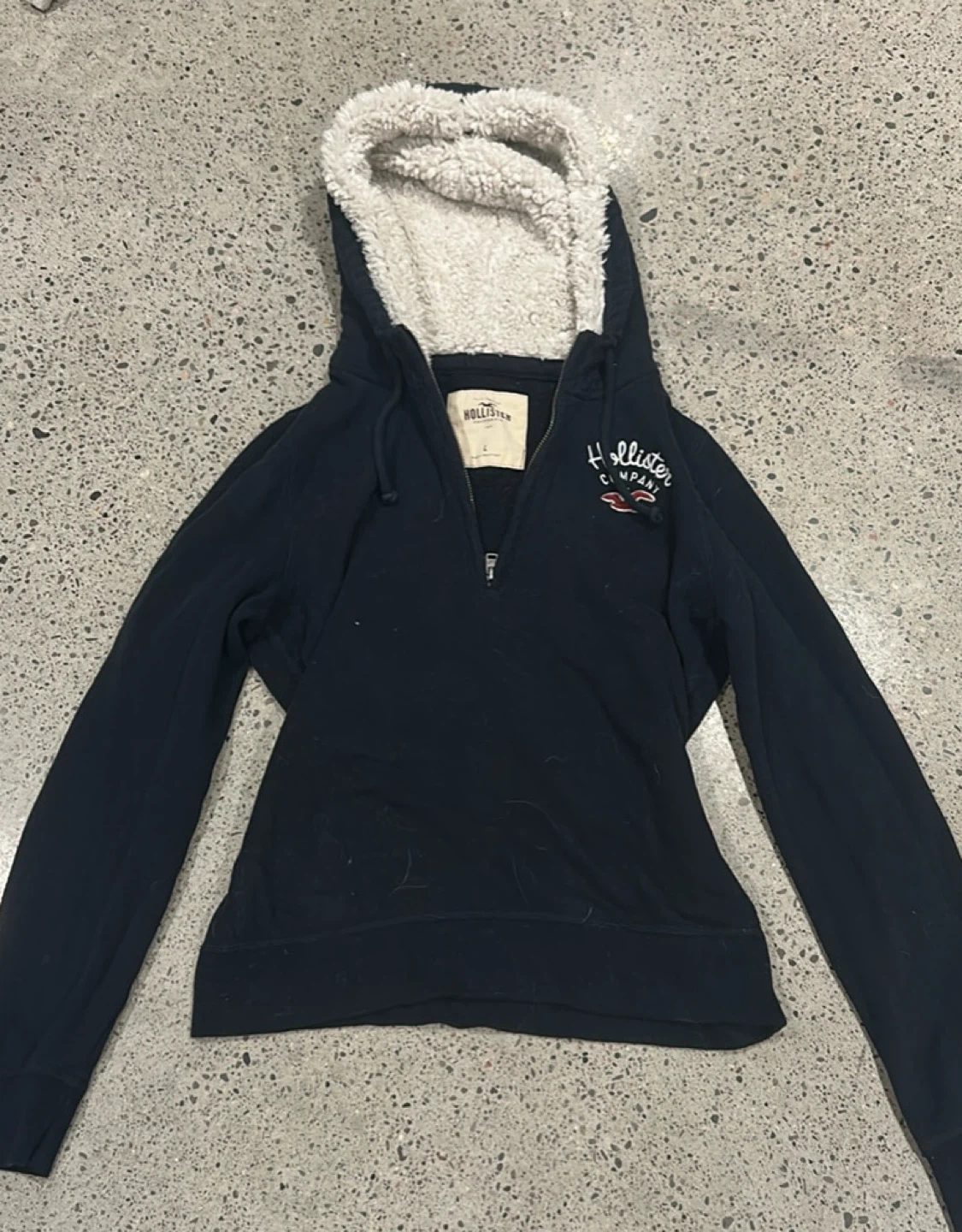 Hollister quarter zip