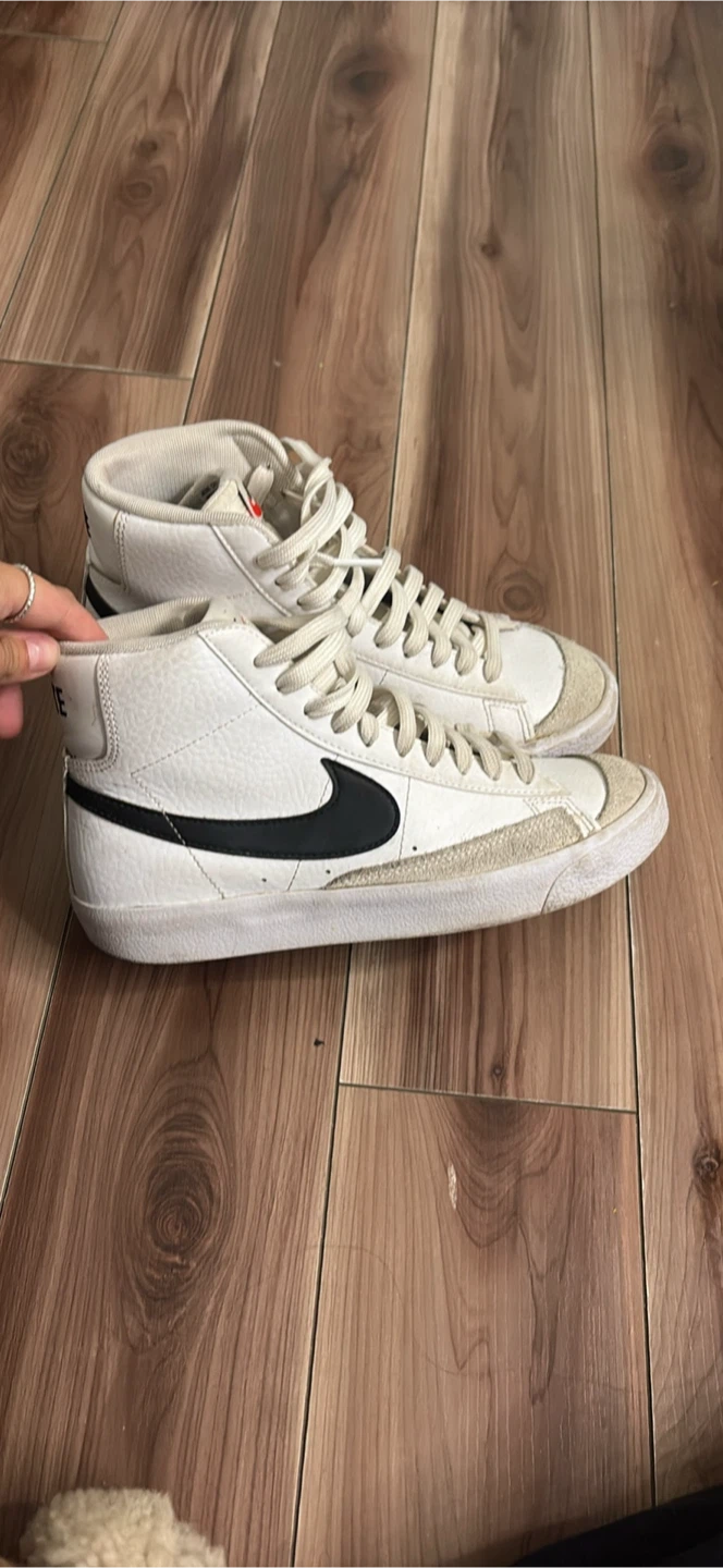 Nike Blazer Mid '77 Vintage White/Black - photo 2