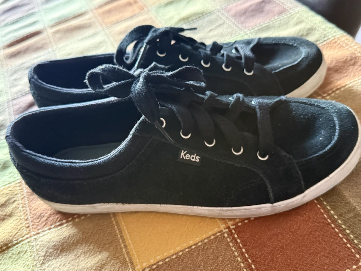 Keds Black Suede Sneakers