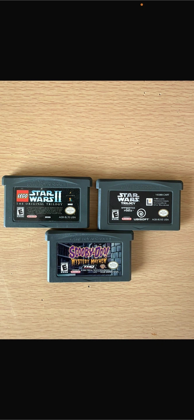 Set of 3 Game Boy Advance games