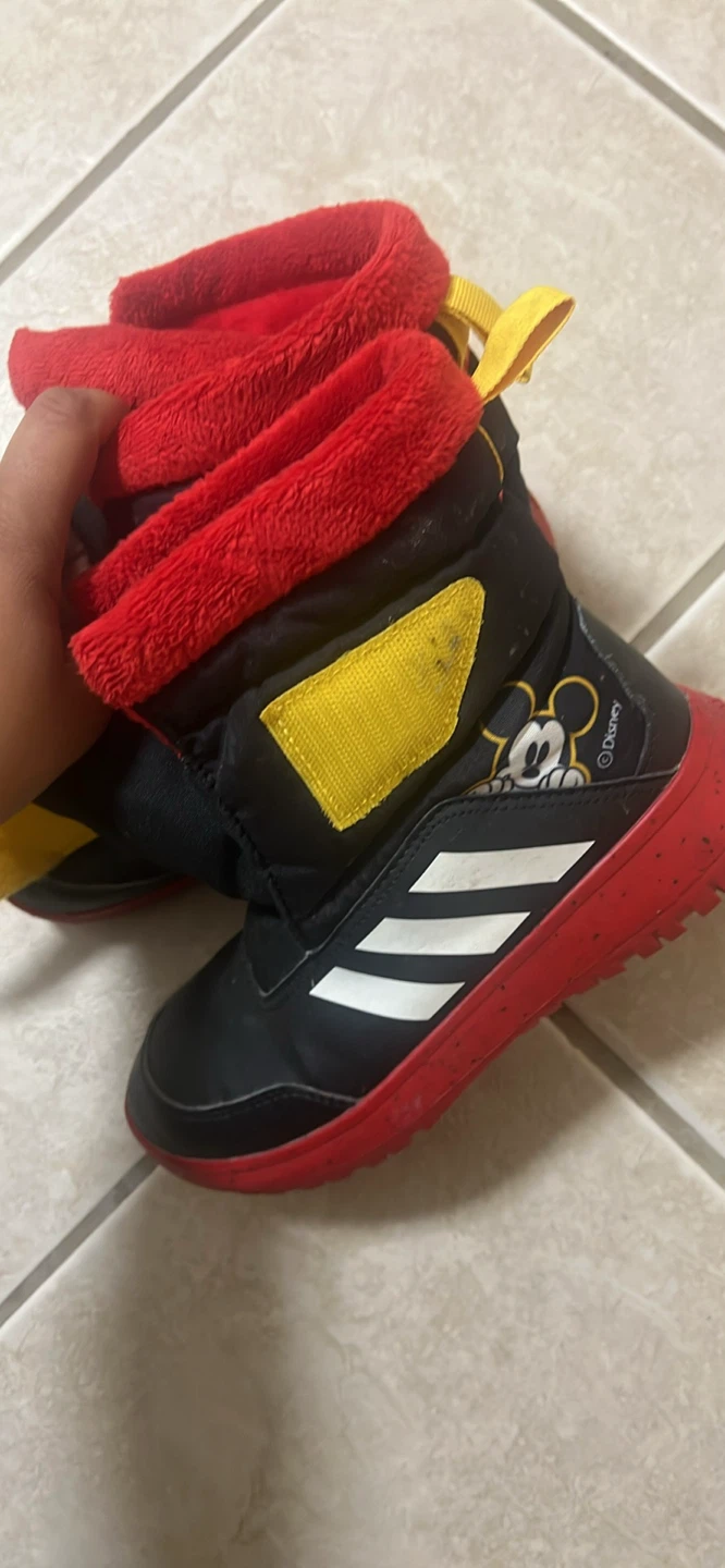 Adidas Disney Mickey Mouse Winter Boots Size 3 - photo 3