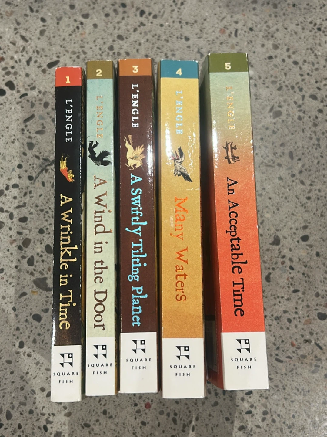 Madeleine L'Engle Time Quintet Book Set