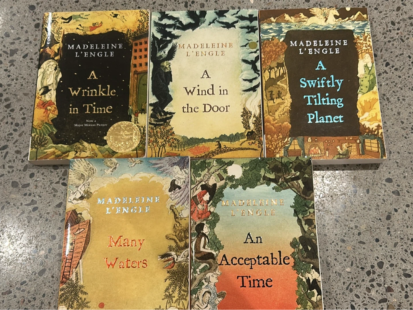Madeleine L'Engle Time Quintet Book Set - photo 2