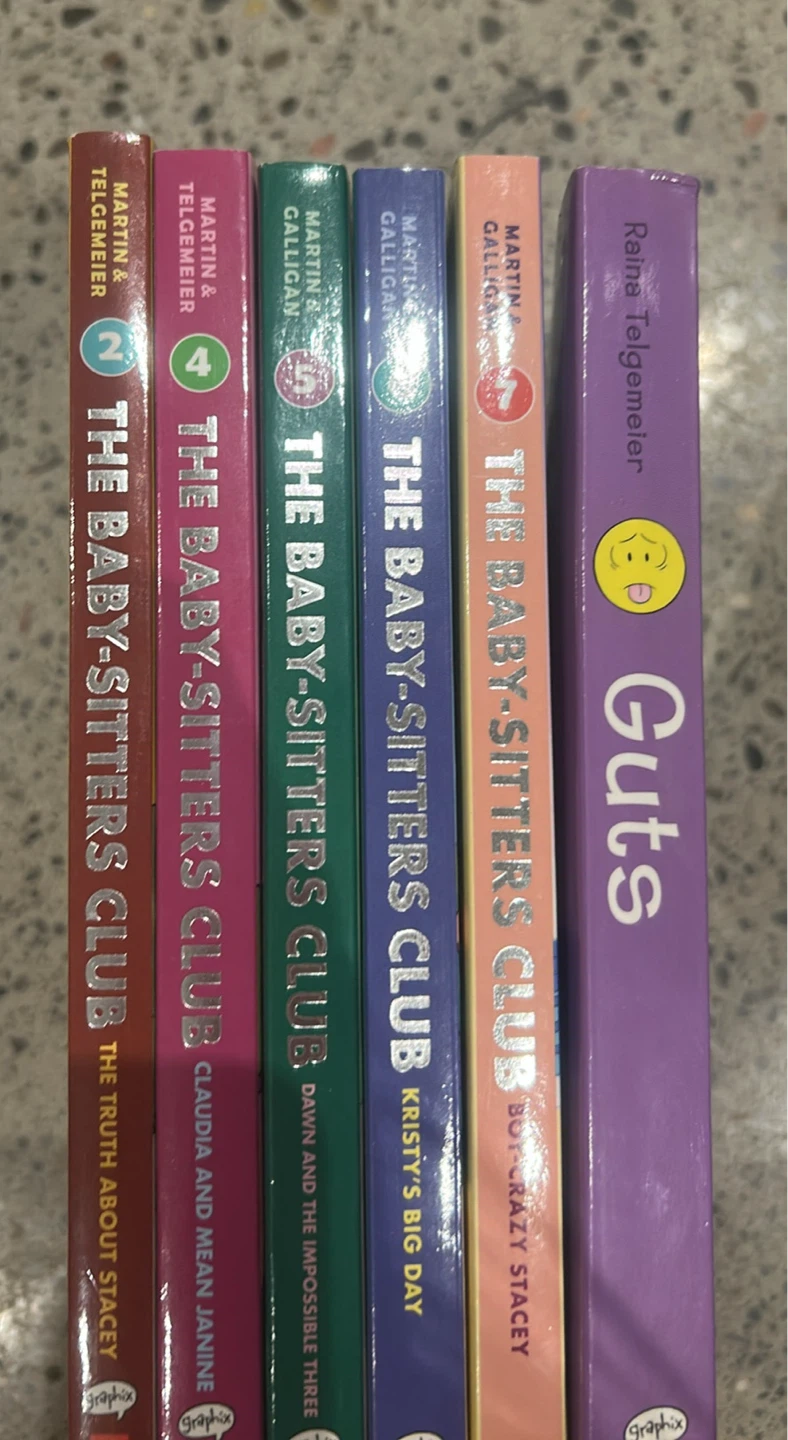 The Baby-Sitters Club and Guts Graphic Novel Set