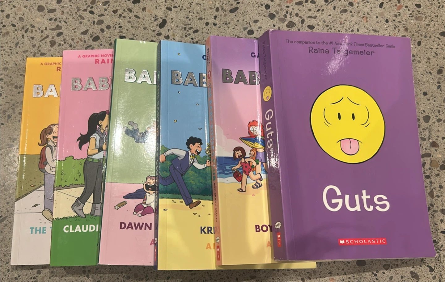 The Baby-Sitters Club and Guts Graphic Novel Set - photo 2