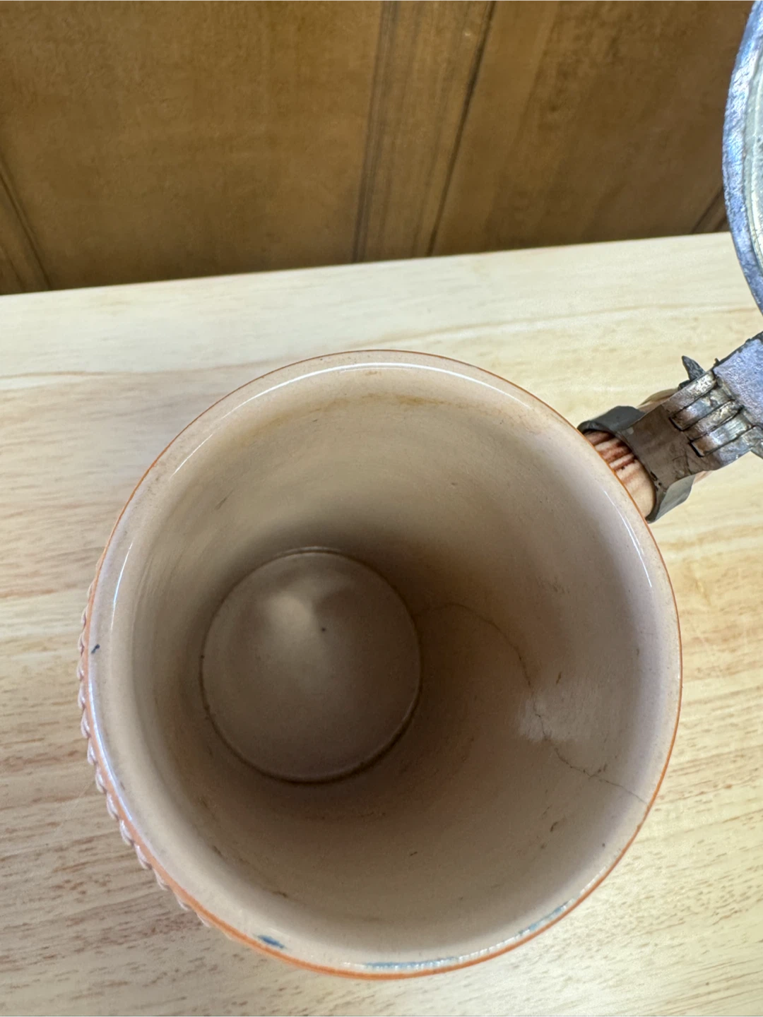 Vintage German Beer Stein with Metal Lid - photo 5