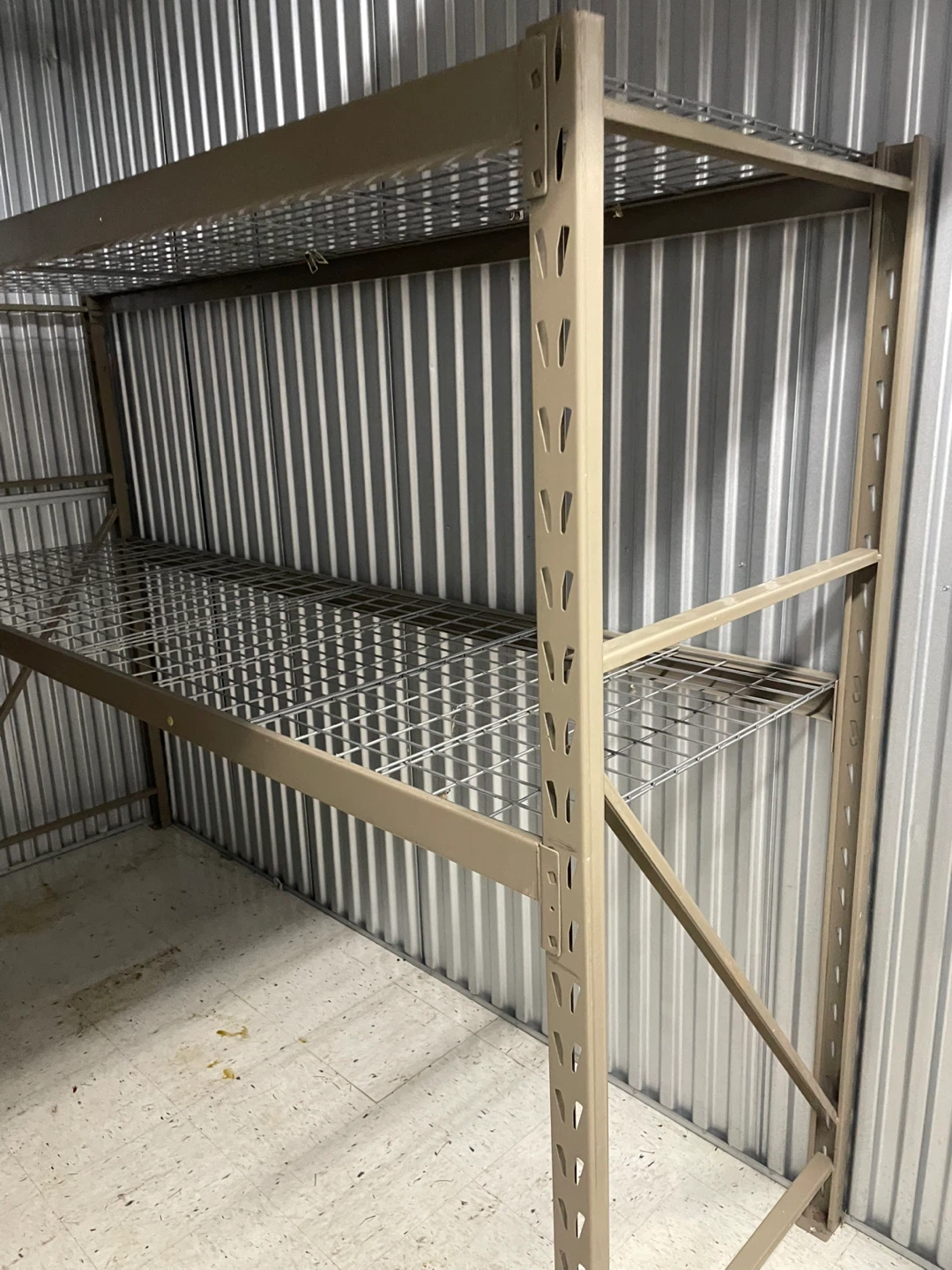 Storage shelving - 8’ x 6’ - collapsible - PU ONLY 60053 - photo 2