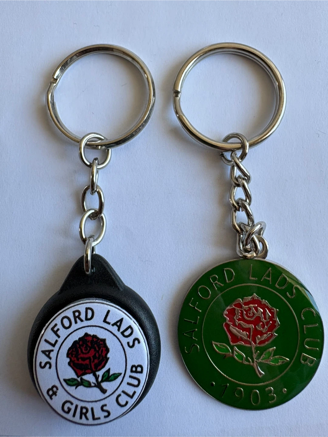 Salford Lads Club Keychain Set
