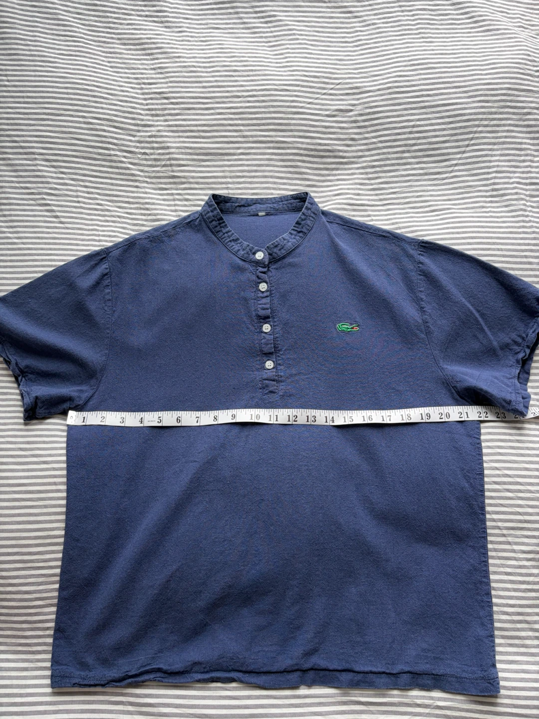 Vintage Lacoste henley shirt - photo 4