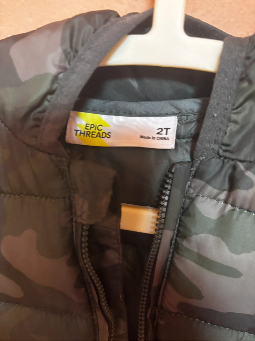 Epic Threads Camo Puffer Jacket 2T - photo 2
