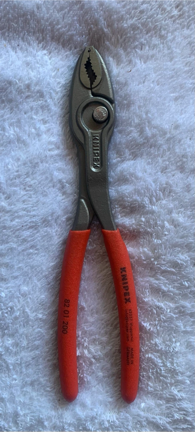 Knipex 82 01 200 TwinGrip Slip Joint Pliers