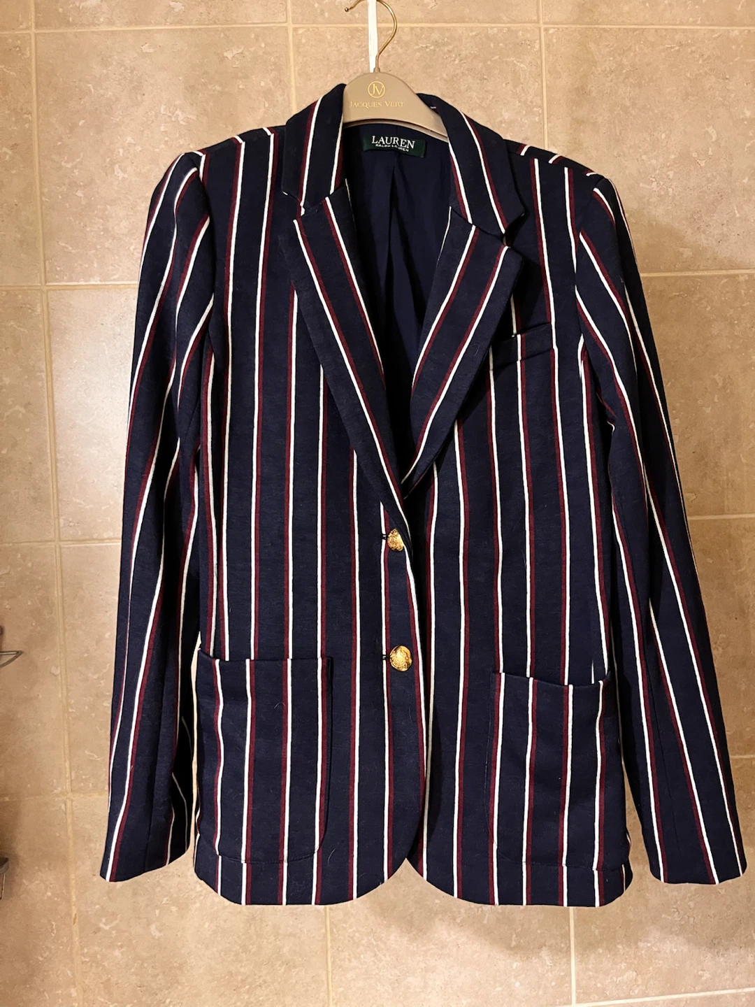 Lauren Ralph Lauren Striped Blazer
