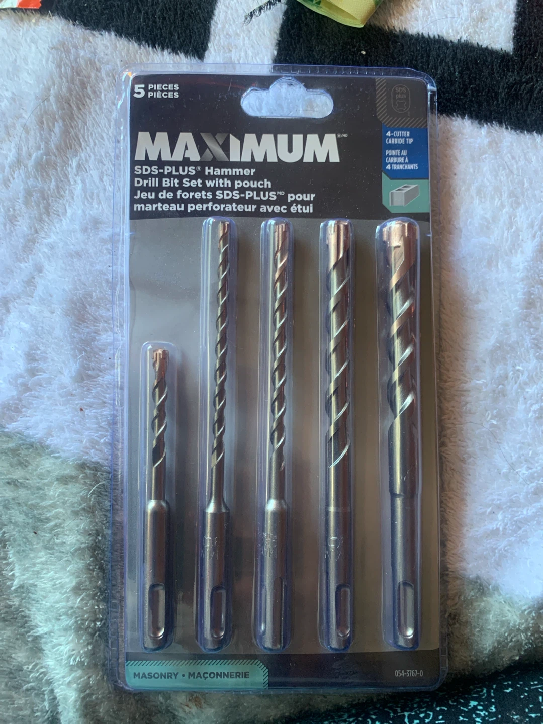 Maximum SDS-Plus Hammer Drill Bit Set