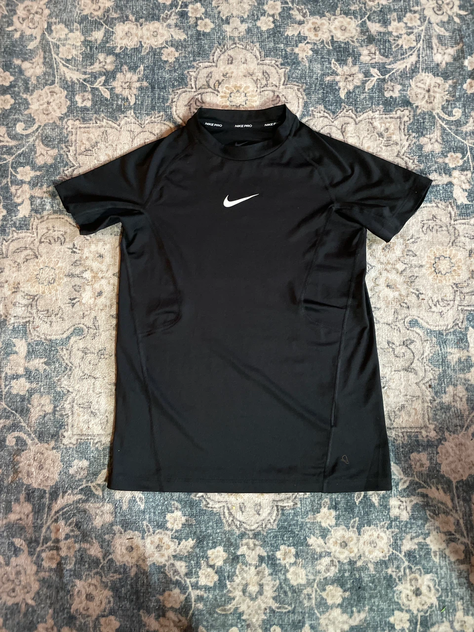 Nike Pro Black Compression Shirt – Short Sleeve