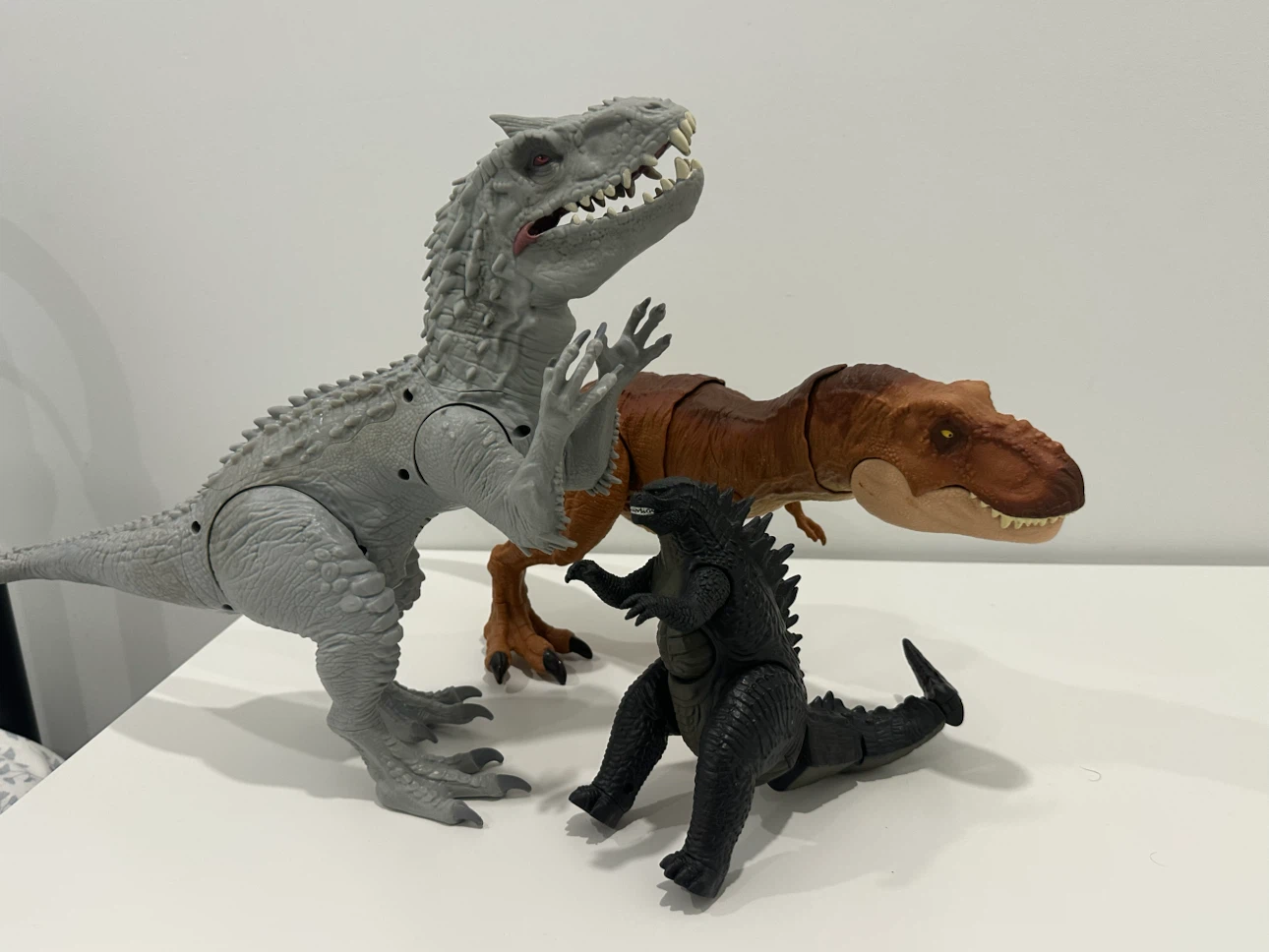 Mattel Jurassic World and Godzilla Figures