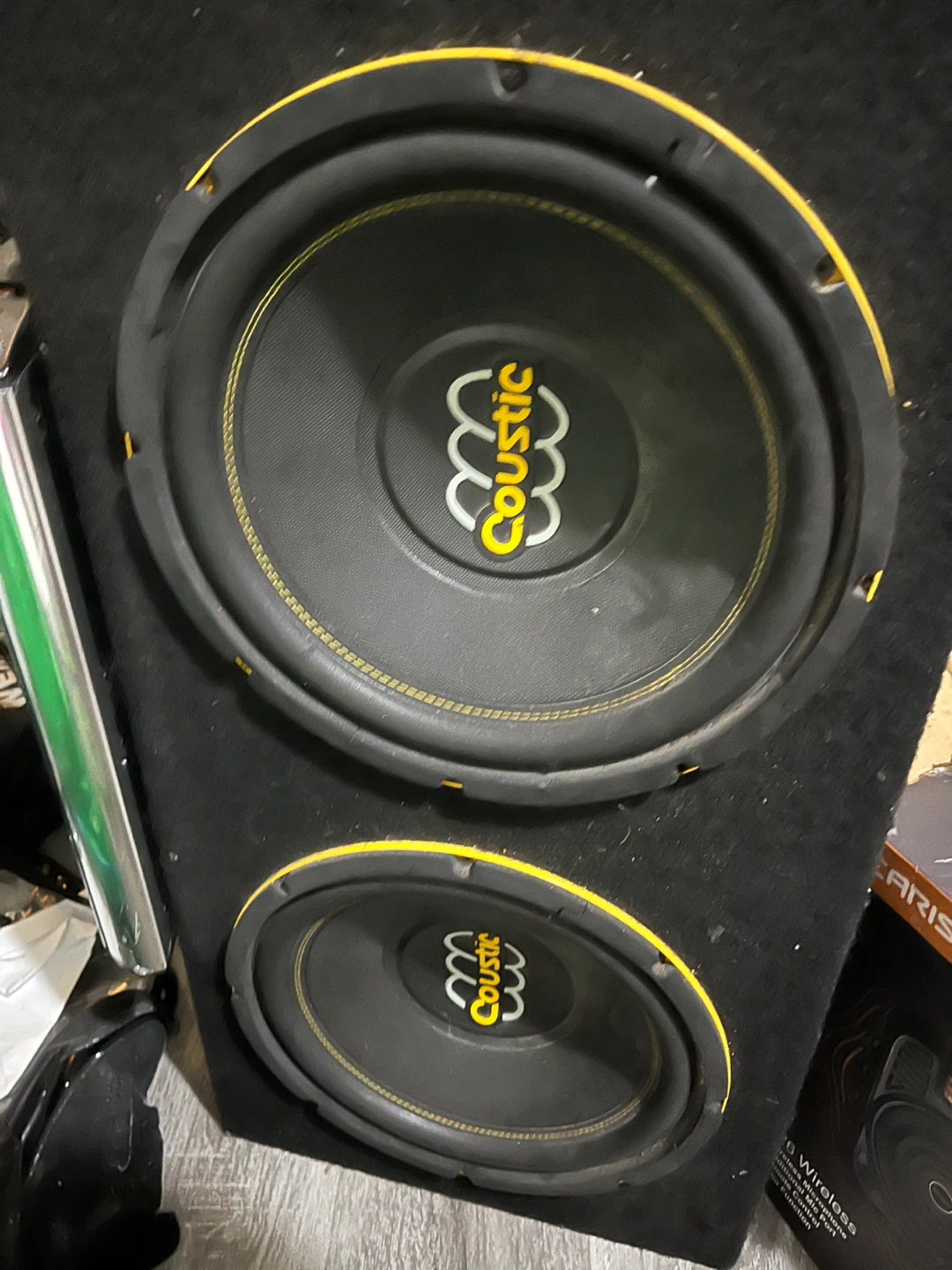 Coustic Dual 800 Watt Class D Subwoofer