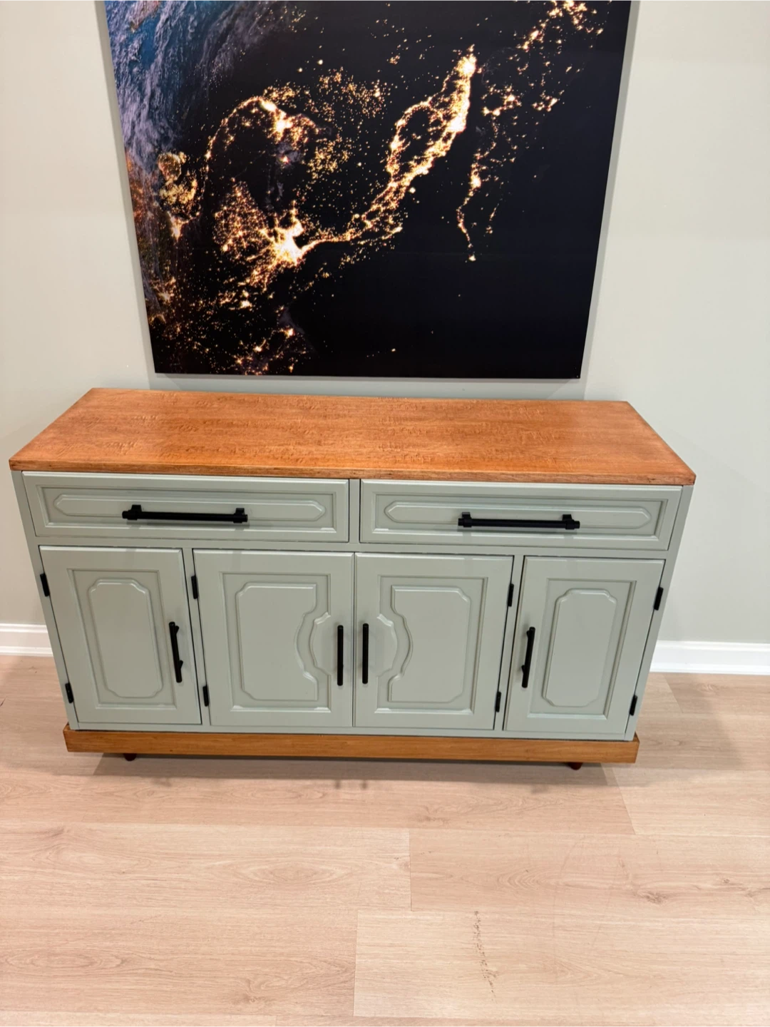 Refurbished Bernhardt Wood Sideboard - photo 3