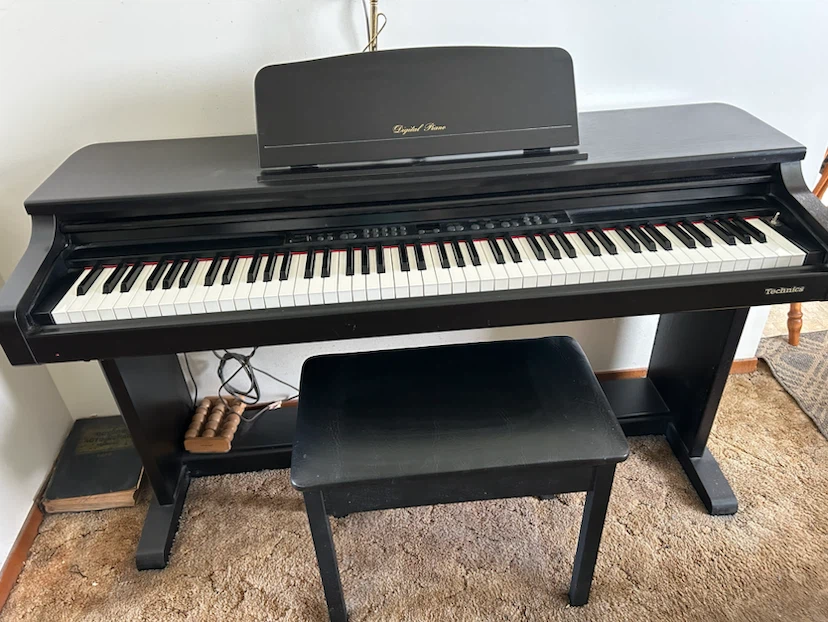 Technics Digital Piano with Stool