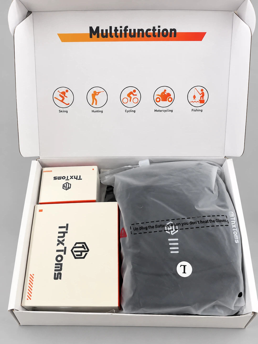 ThxToms Electric Heated Glove Liners