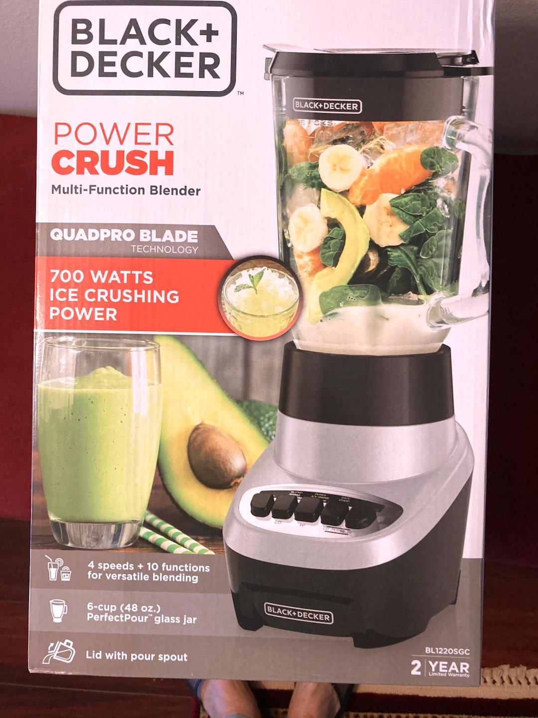 Black+Decker PowerCrush Multi-Function Blender
