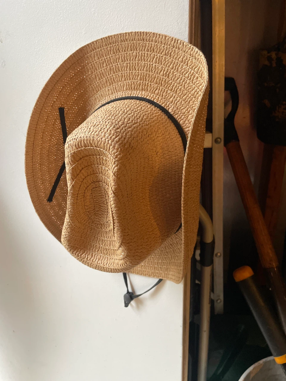 Straw Cowboy Hat with Adjustable Chin Strap - photo 2