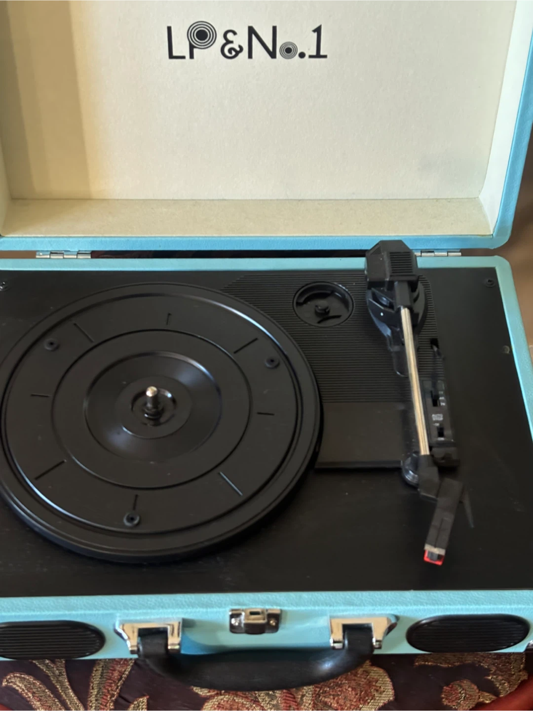 Record player Portable Suitcase Turntable - photo 3