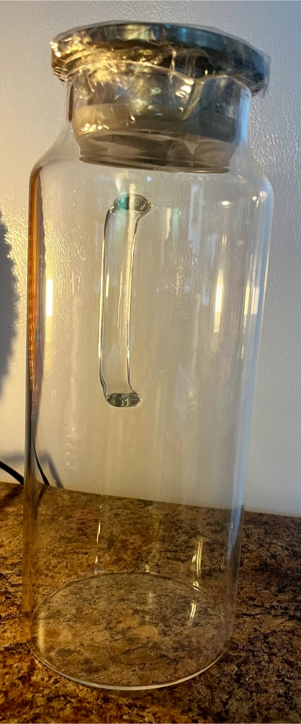Brand New Clear Glass Pitcher - photo 2