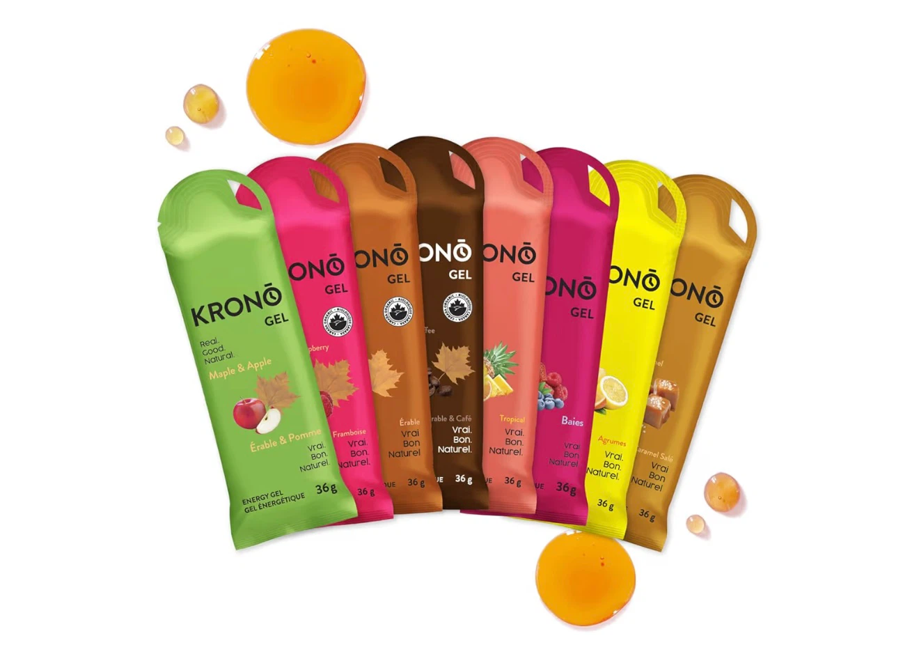 KRONO Nutrition Energy Gel Variety Pack - 20