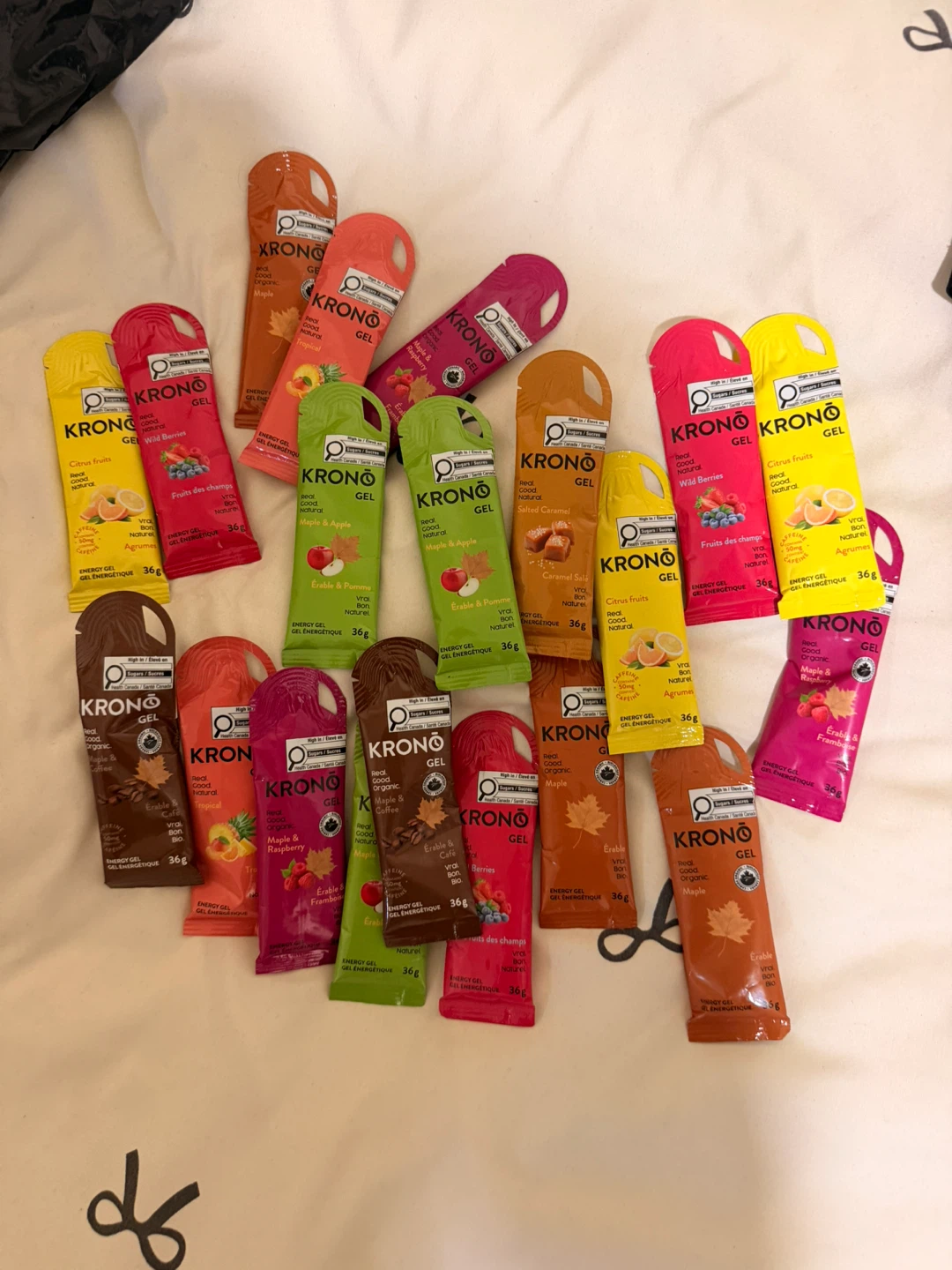 KRONO Nutrition Energy Gel Variety Pack - 20 - photo 4