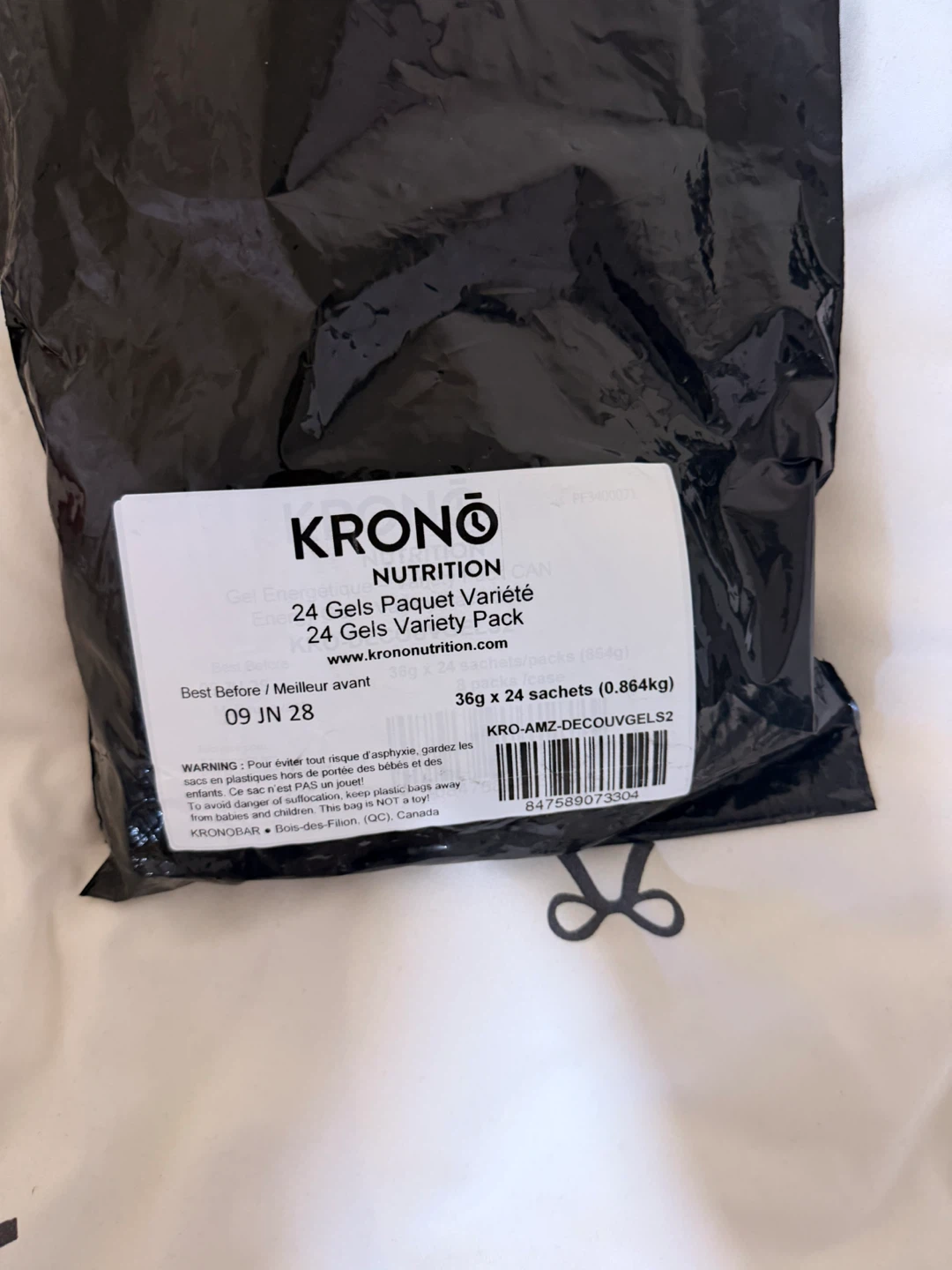 KRONO Nutrition Energy Gel Variety Pack - 20 - photo 5