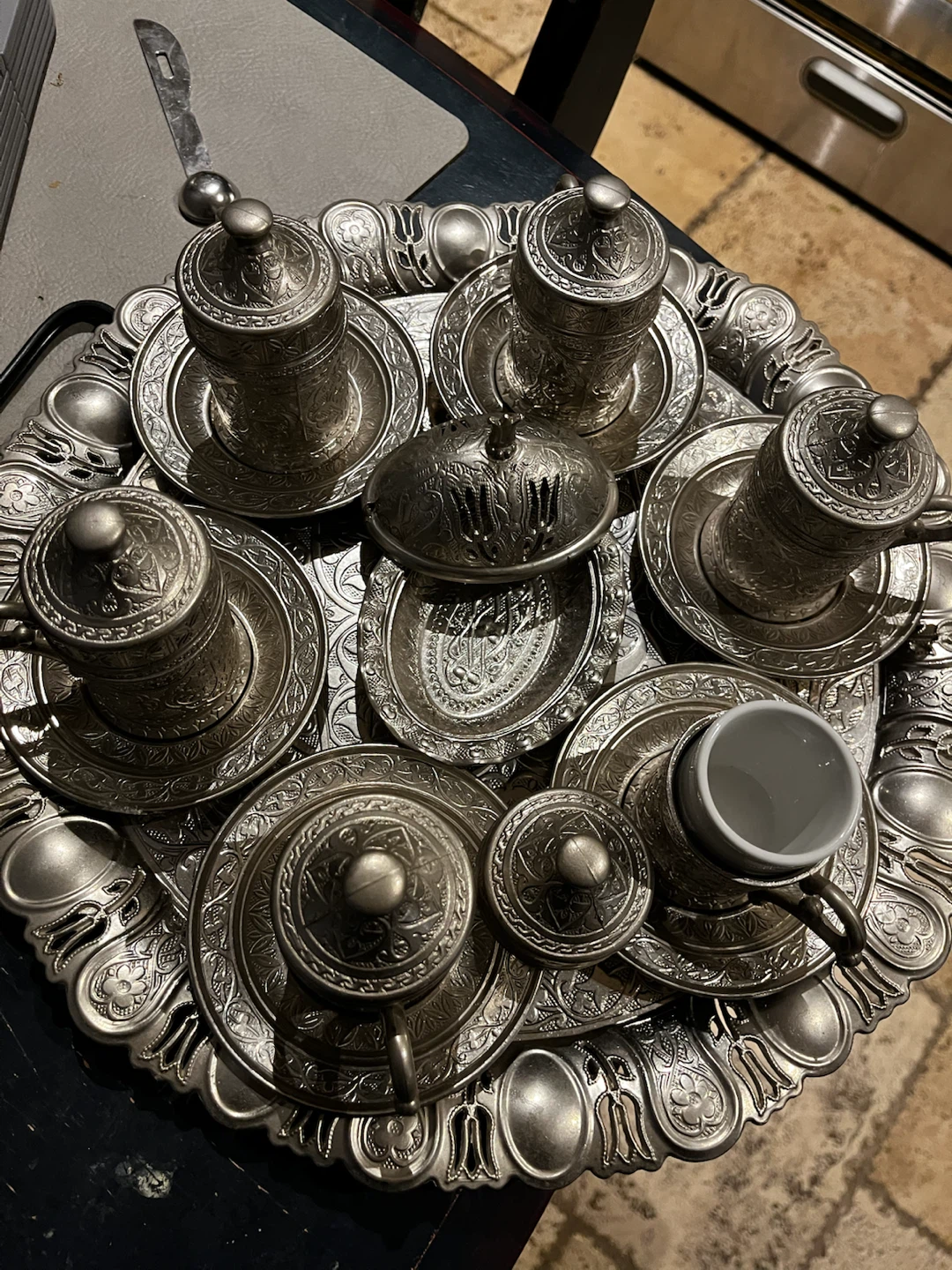 Traditional Turkish Coffee Set