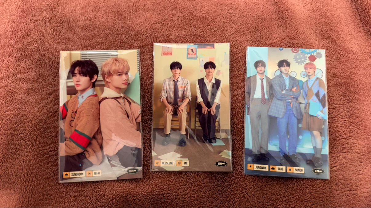 ENHYPEN Official Weather Card Set (2022 Seaon’s Greetings)
